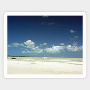 Bahamas Harbour Island sea and sky Sticker